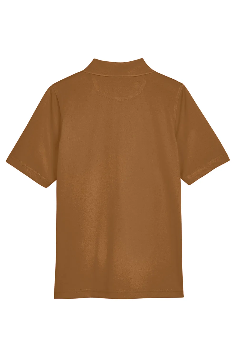 Harriton Womens Advantage Performance Moisture Wicking Short Sleeve Polo Shirt - Duck Brown