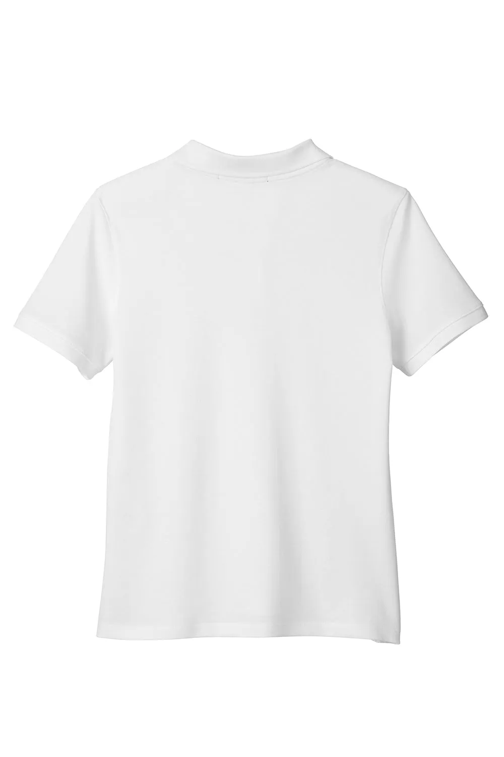 Harriton Womens Short Sleeve Polo Shirt - White