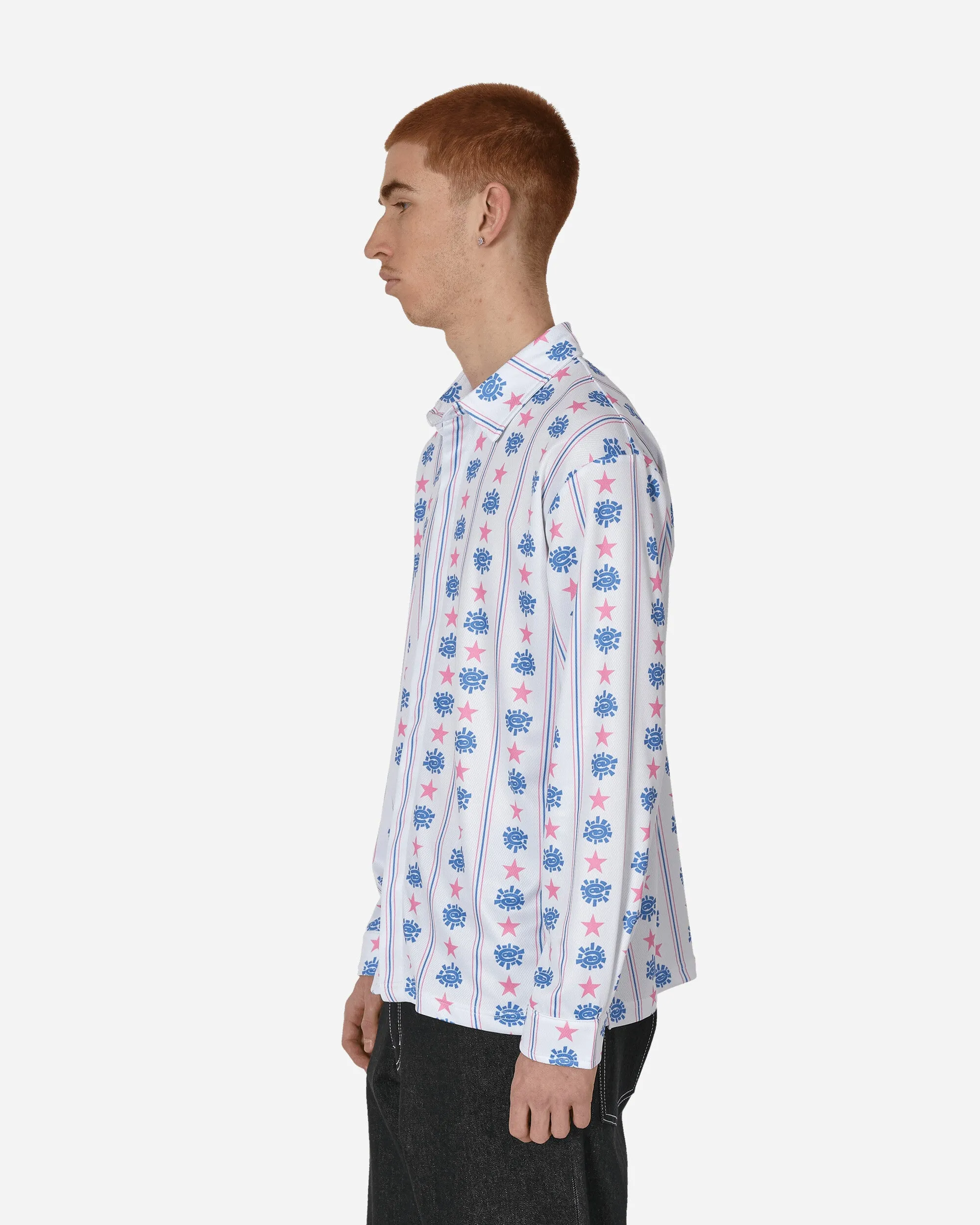 Hectic Hidden Placket Longsleeve Shirt Multicolor
