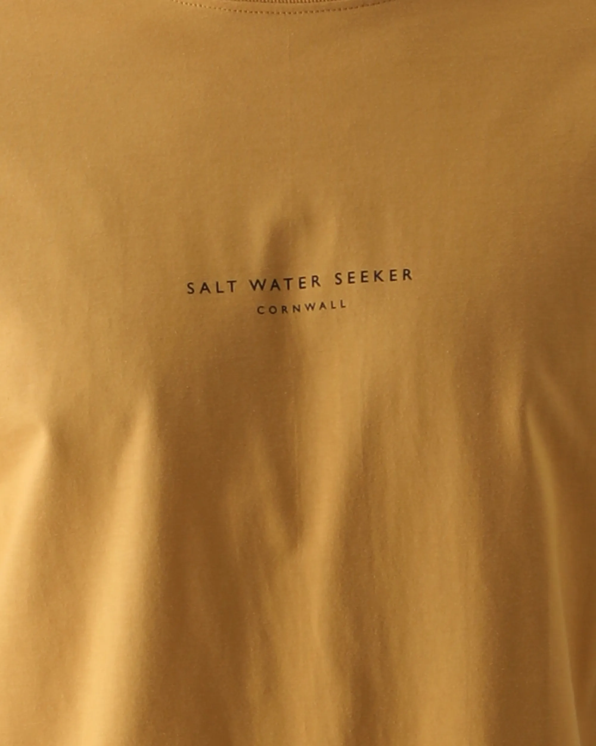 Hideout T-Shirt in Faded Mustard