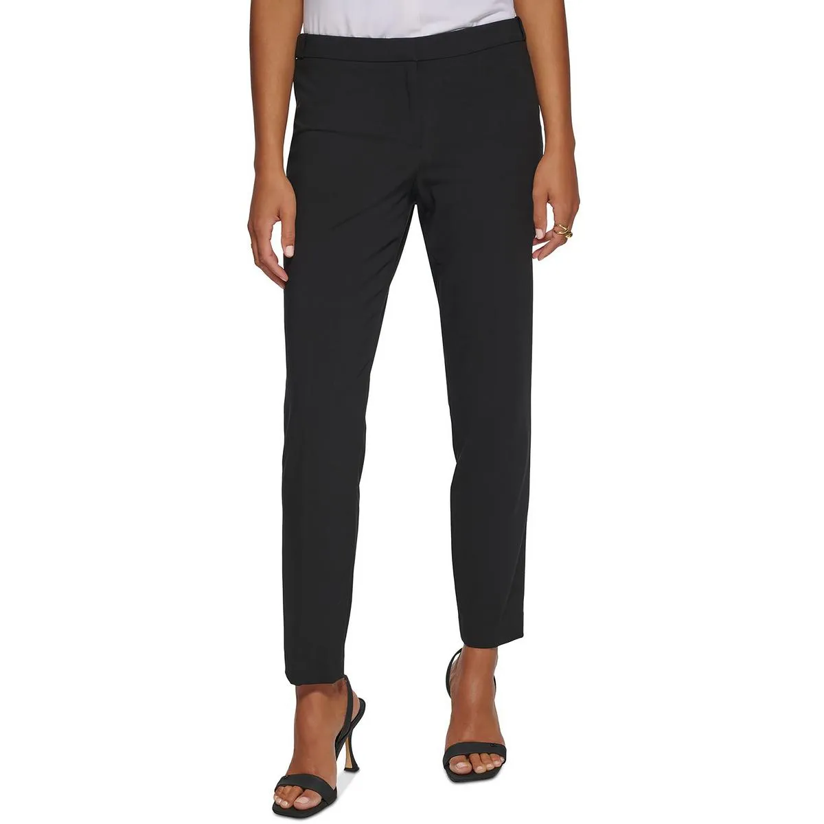 Highline Womens Woven Tapered Ankle Pants