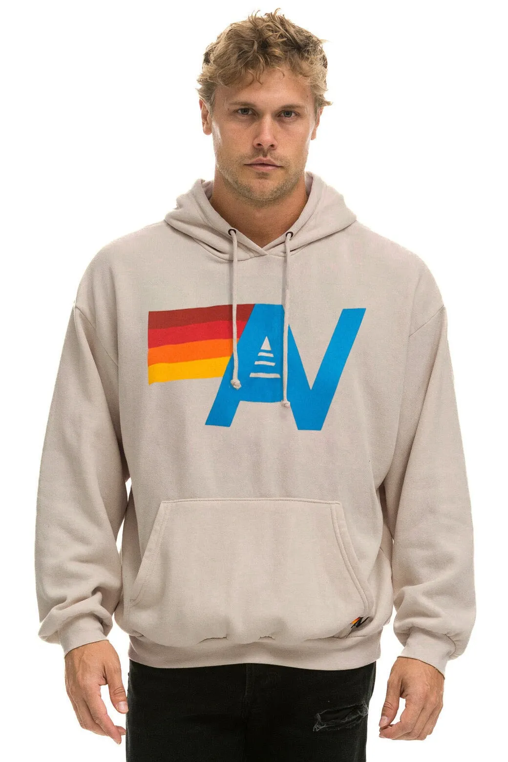 Hoodie Logo Relaxed Hdprxlo Sand