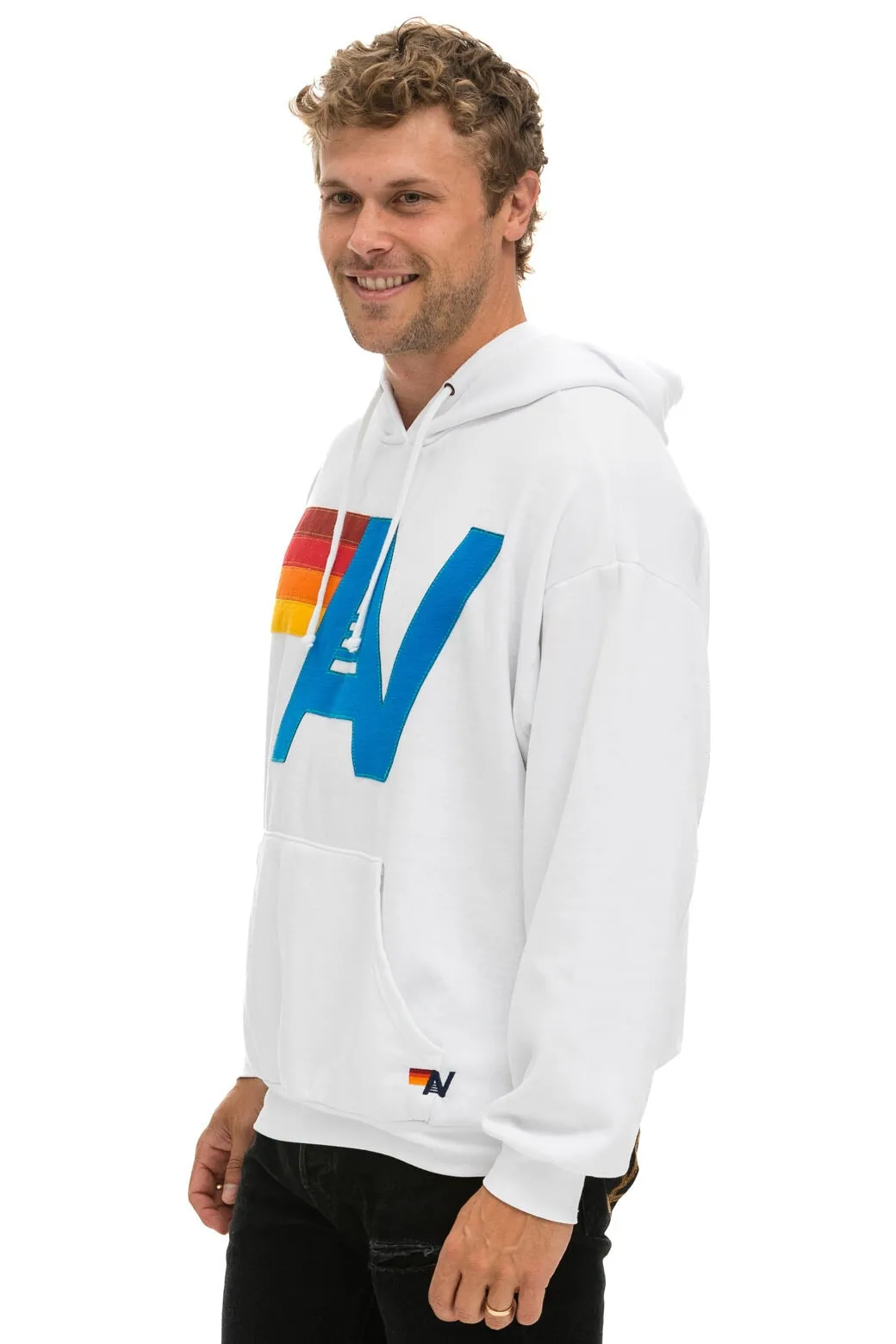 Hoodie Logo Stitch R Hdprxstlo White