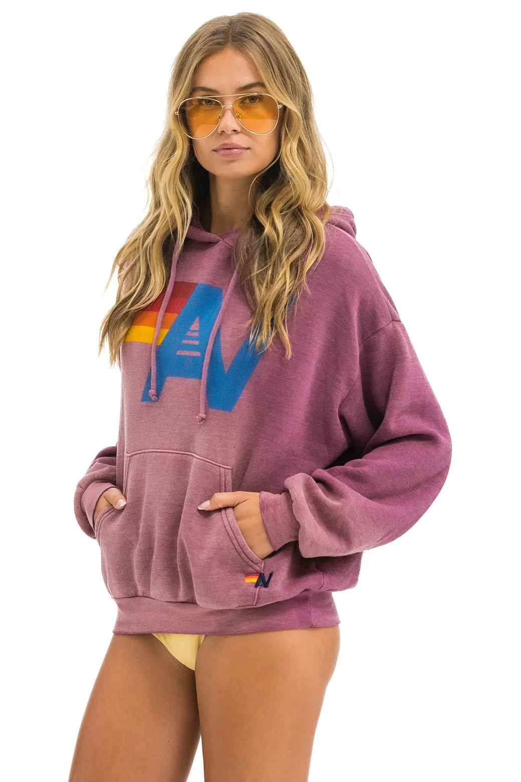 Hoodie Vintage Logo Hdprxlovtg Faded-Berry