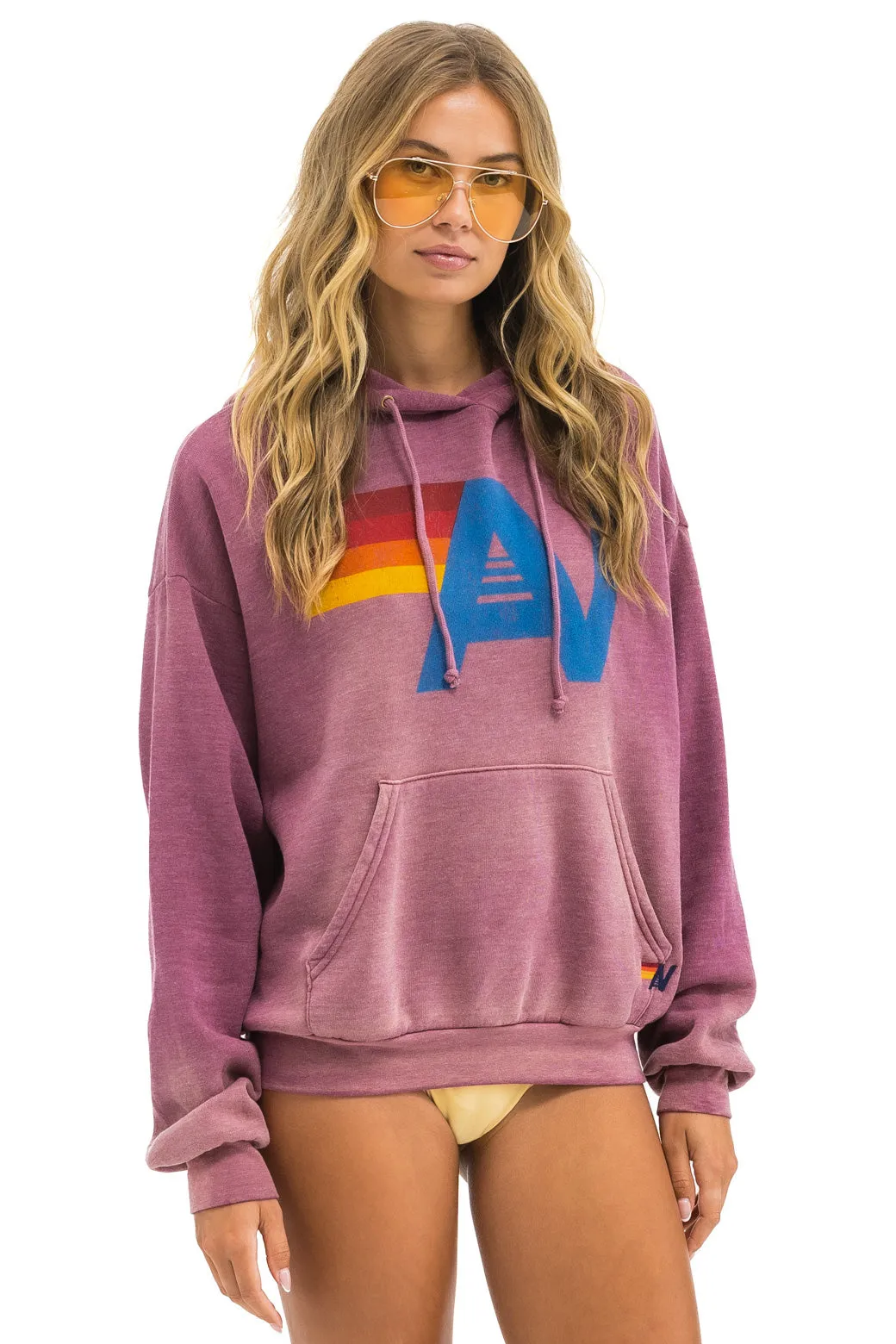 Hoodie Vintage Logo Hdprxlovtg Faded-Berry