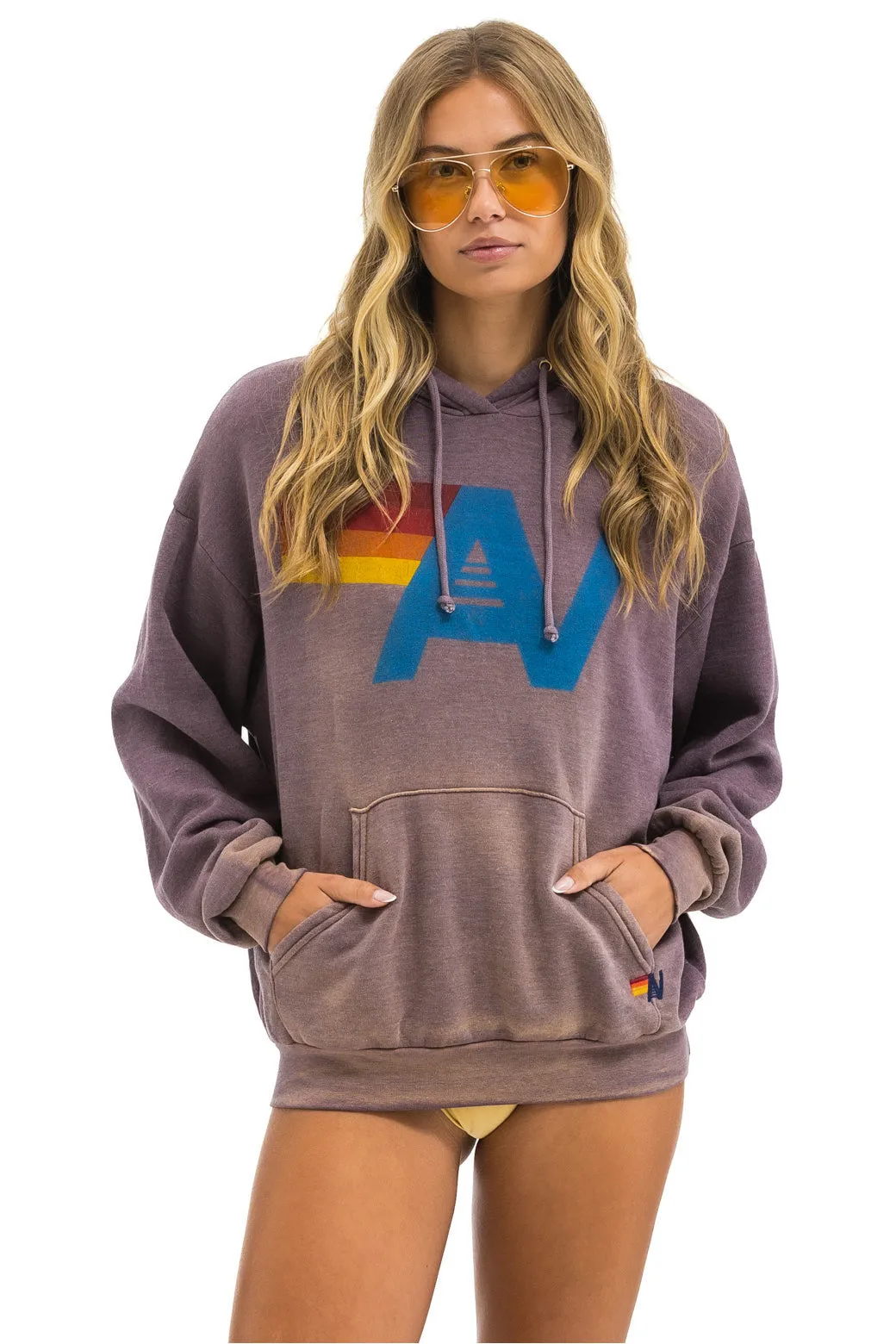 Hoodie Vintage Logo Hdprxlovtg Faded-Mocha