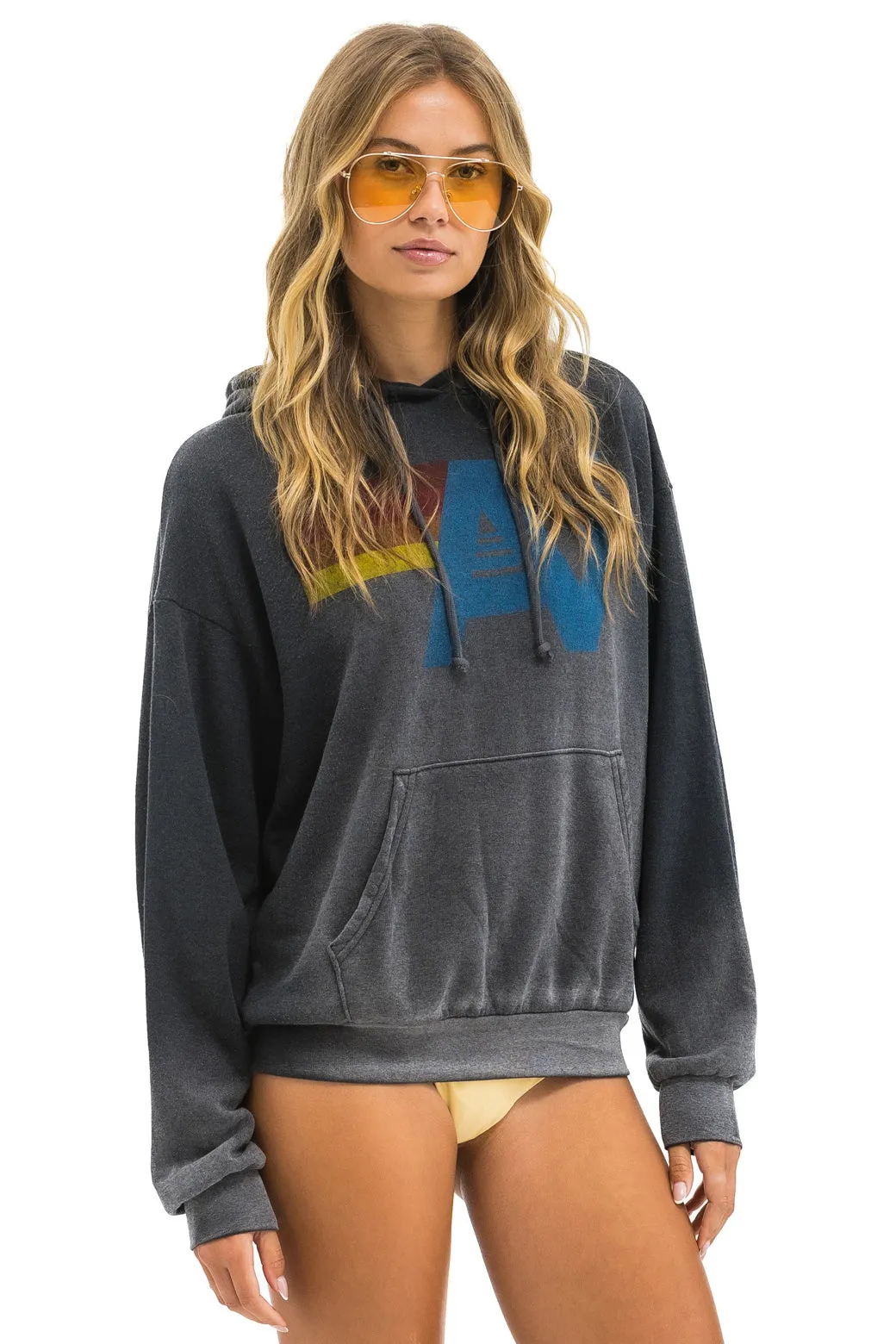Hoodie Vintage Logo Hdprxlovtg Faded-Smoke