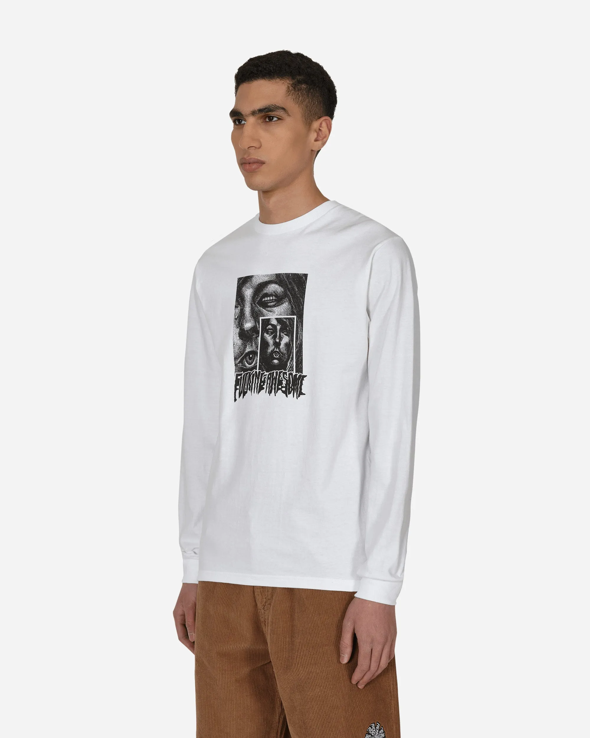 Idolize Longsleeve T-Shirt White