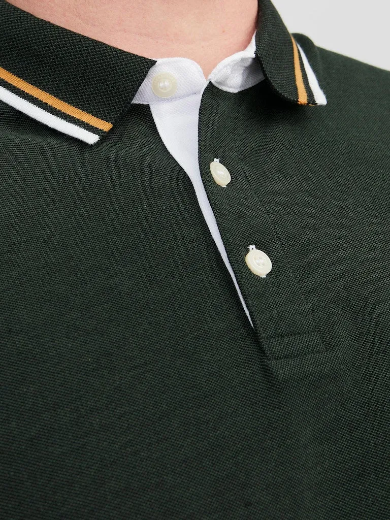 Jack & Jones Paulos Mountian Green Polo Green