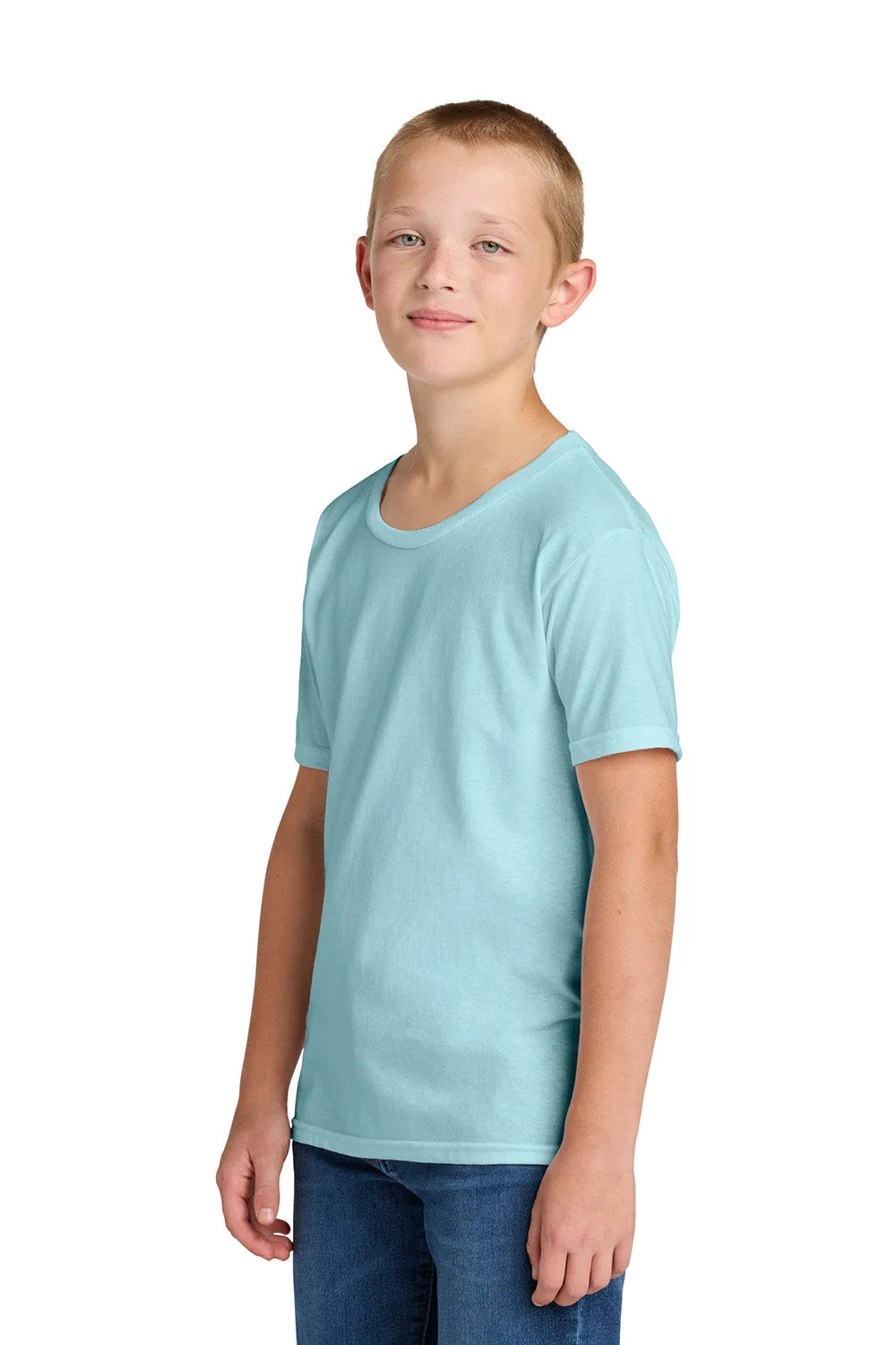 Jerzees Youth Classics Short Sleeve Crewneck T-Shirt - Breezy Blue