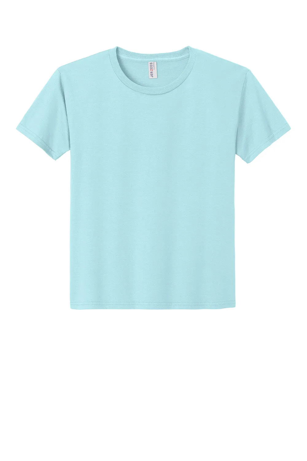 Jerzees Youth Classics Short Sleeve Crewneck T-Shirt - Breezy Blue