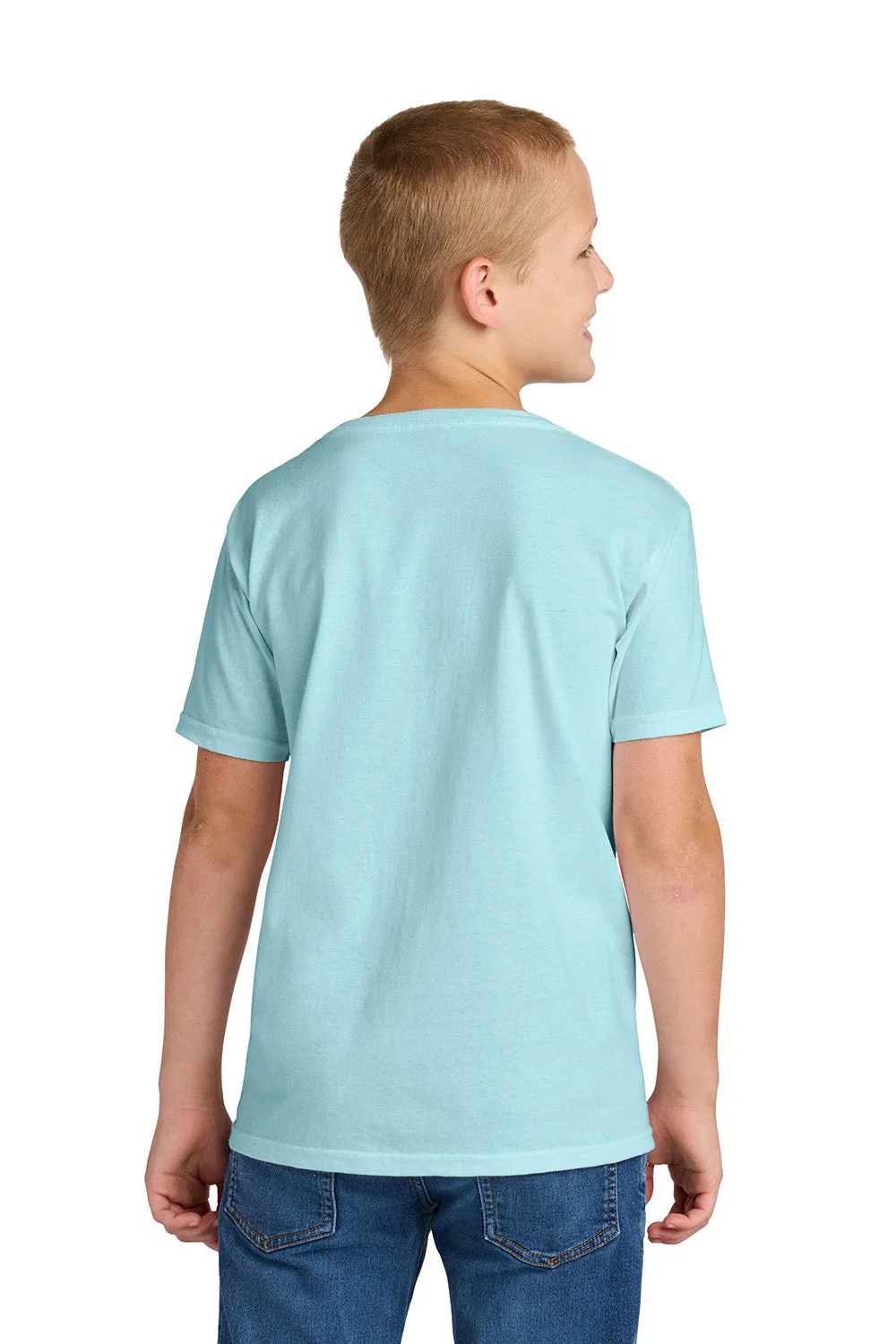 Jerzees Youth Classics Short Sleeve Crewneck T-Shirt - Breezy Blue