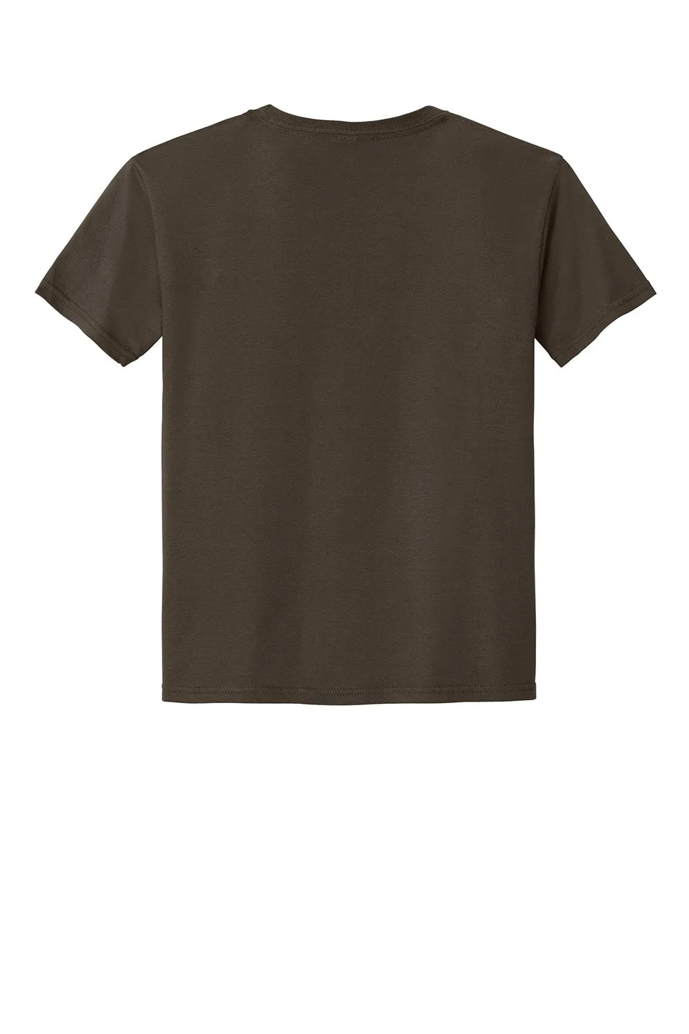 Jerzees Youth Classics Short Sleeve Crewneck T-Shirt - Chocolate Brown