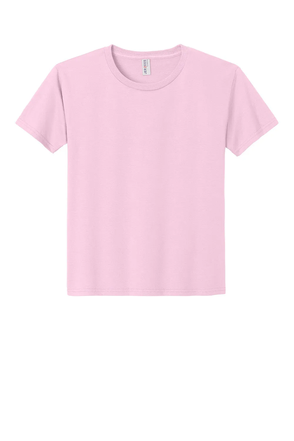 Jerzees Youth Classics Short Sleeve Crewneck T-Shirt - Classic Pink