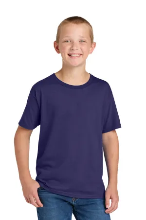 Jerzees Youth Classics Short Sleeve Crewneck T-Shirt - Deep Purple