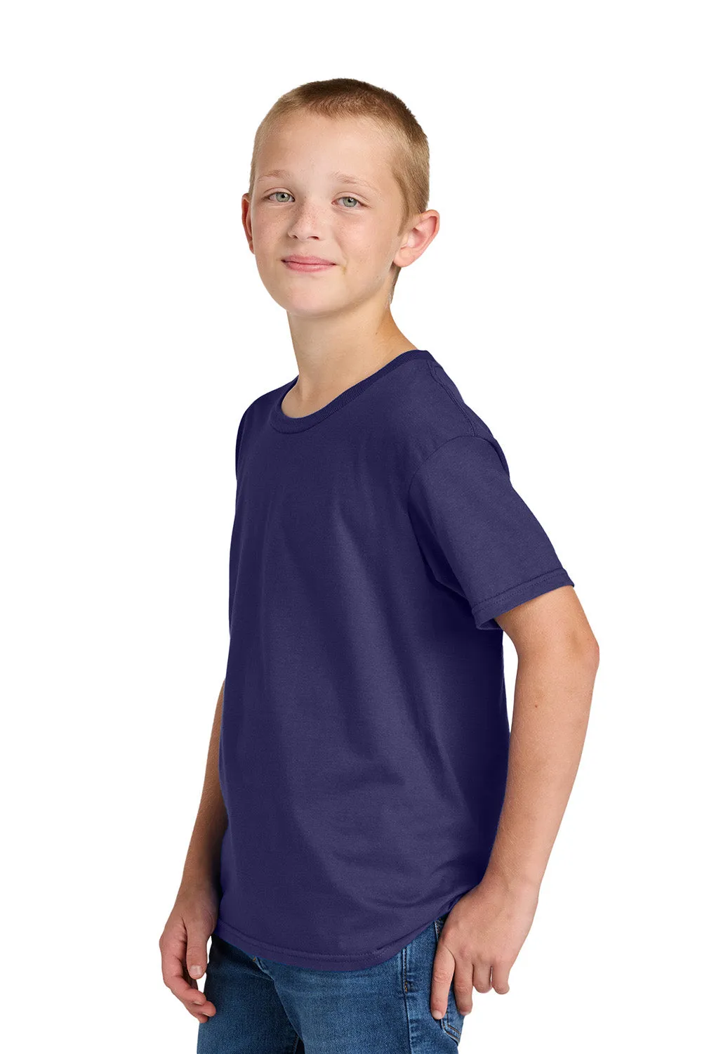 Jerzees Youth Classics Short Sleeve Crewneck T-Shirt - Deep Purple