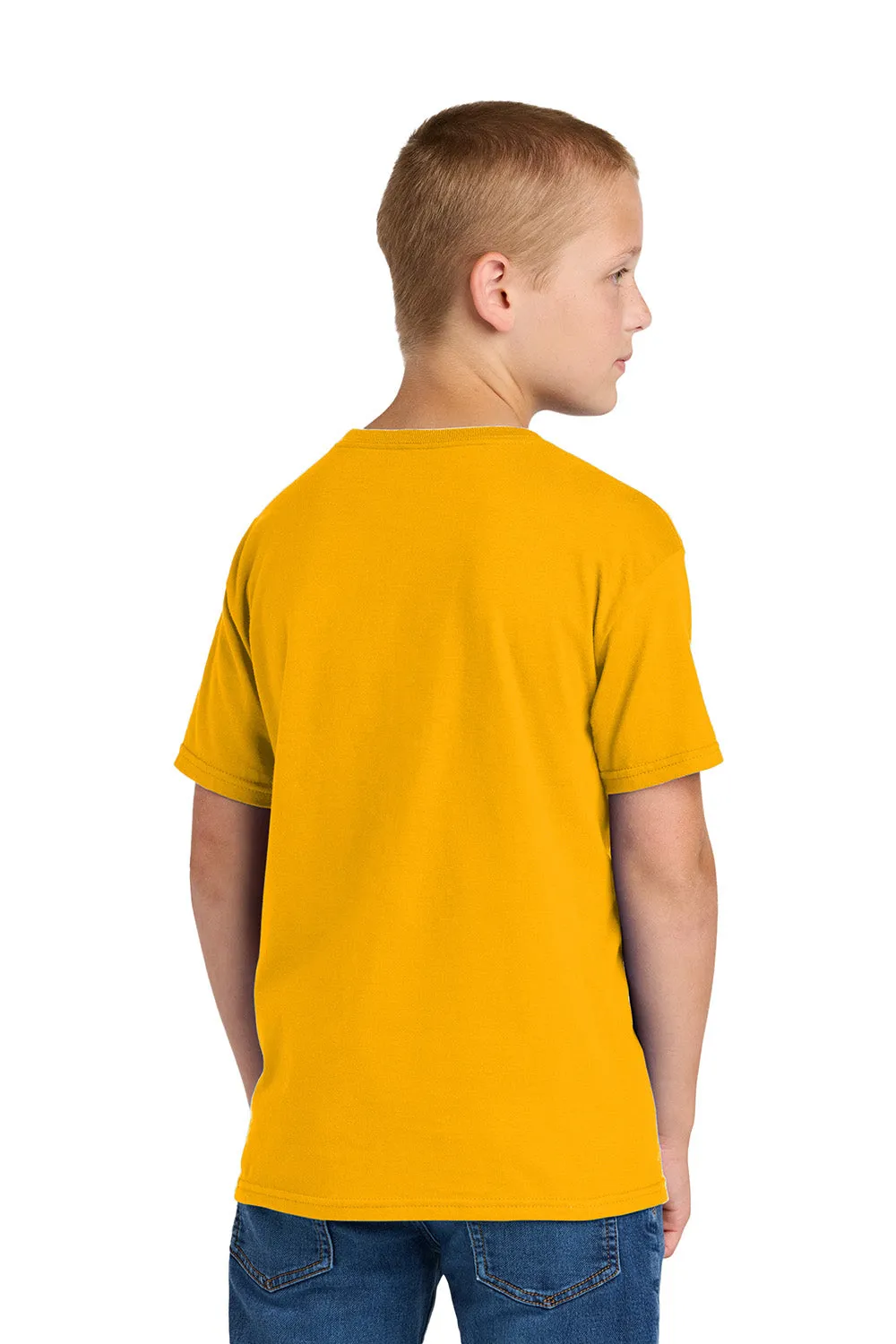 Jerzees Youth Classics Short Sleeve Crewneck T-Shirt - Gold