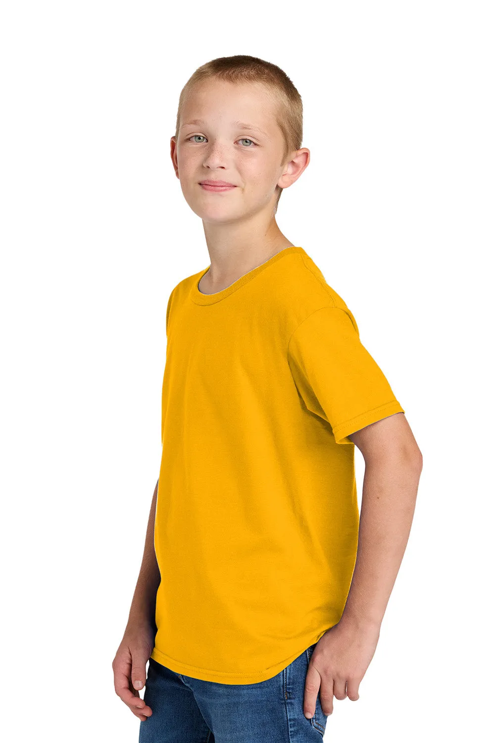 Jerzees Youth Classics Short Sleeve Crewneck T-Shirt - Gold