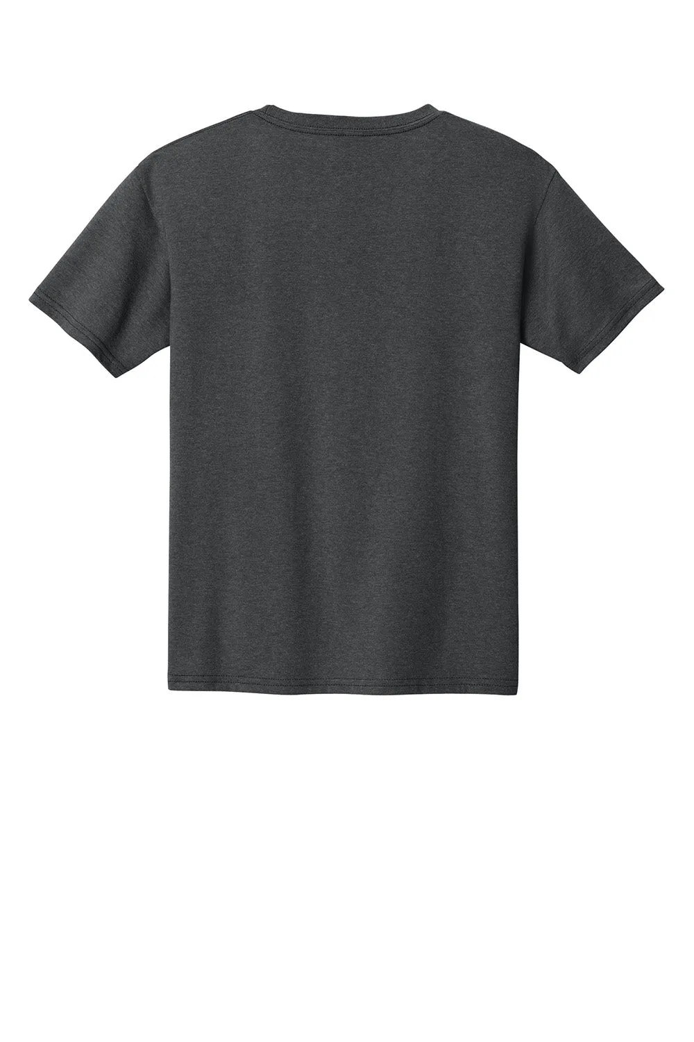 Jerzees Youth Classics Short Sleeve Crewneck T-Shirt - Heather Black