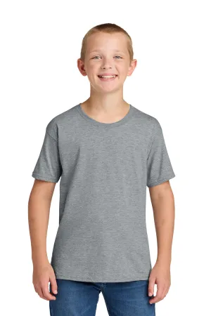 Jerzees Youth Classics Short Sleeve Crewneck T-Shirt - Heather Grey