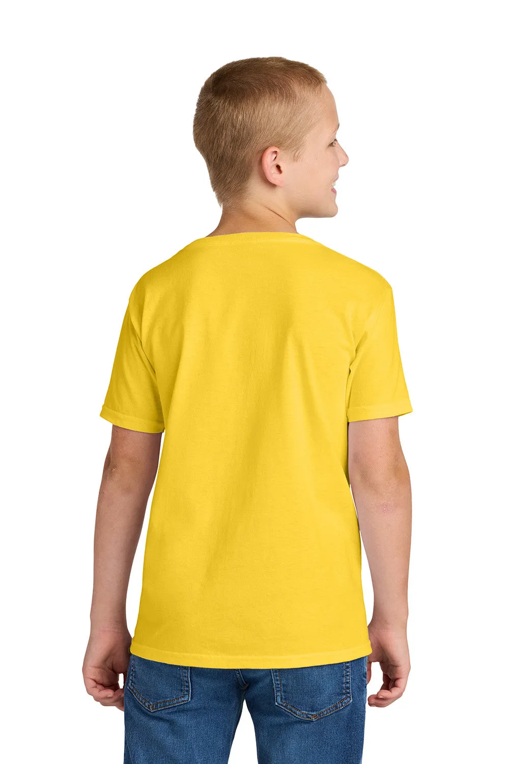 Jerzees Youth Classics Short Sleeve Crewneck T-Shirt - Island Yellow
