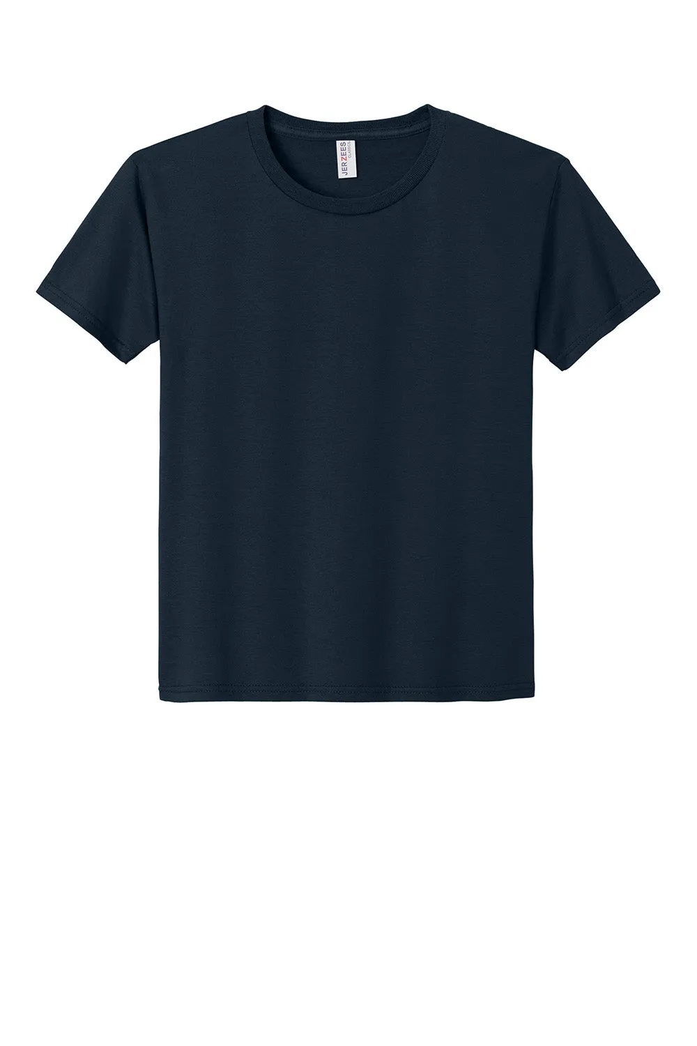Jerzees Youth Classics Short Sleeve Crewneck T-Shirt - Navy Blue