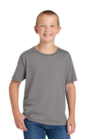 Jerzees Youth Classics Short Sleeve Crewneck T-Shirt - Rock Grey