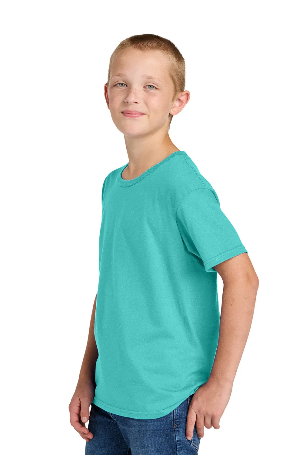 Jerzees Youth Classics Short Sleeve Crewneck T-Shirt - Scuba Blue