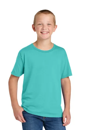 Jerzees Youth Classics Short Sleeve Crewneck T-Shirt - Scuba Blue
