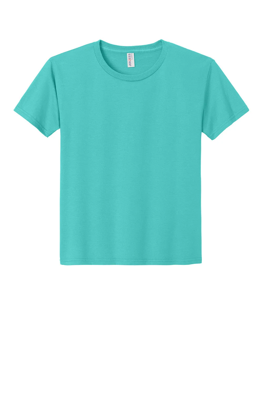 Jerzees Youth Classics Short Sleeve Crewneck T-Shirt - Scuba Blue
