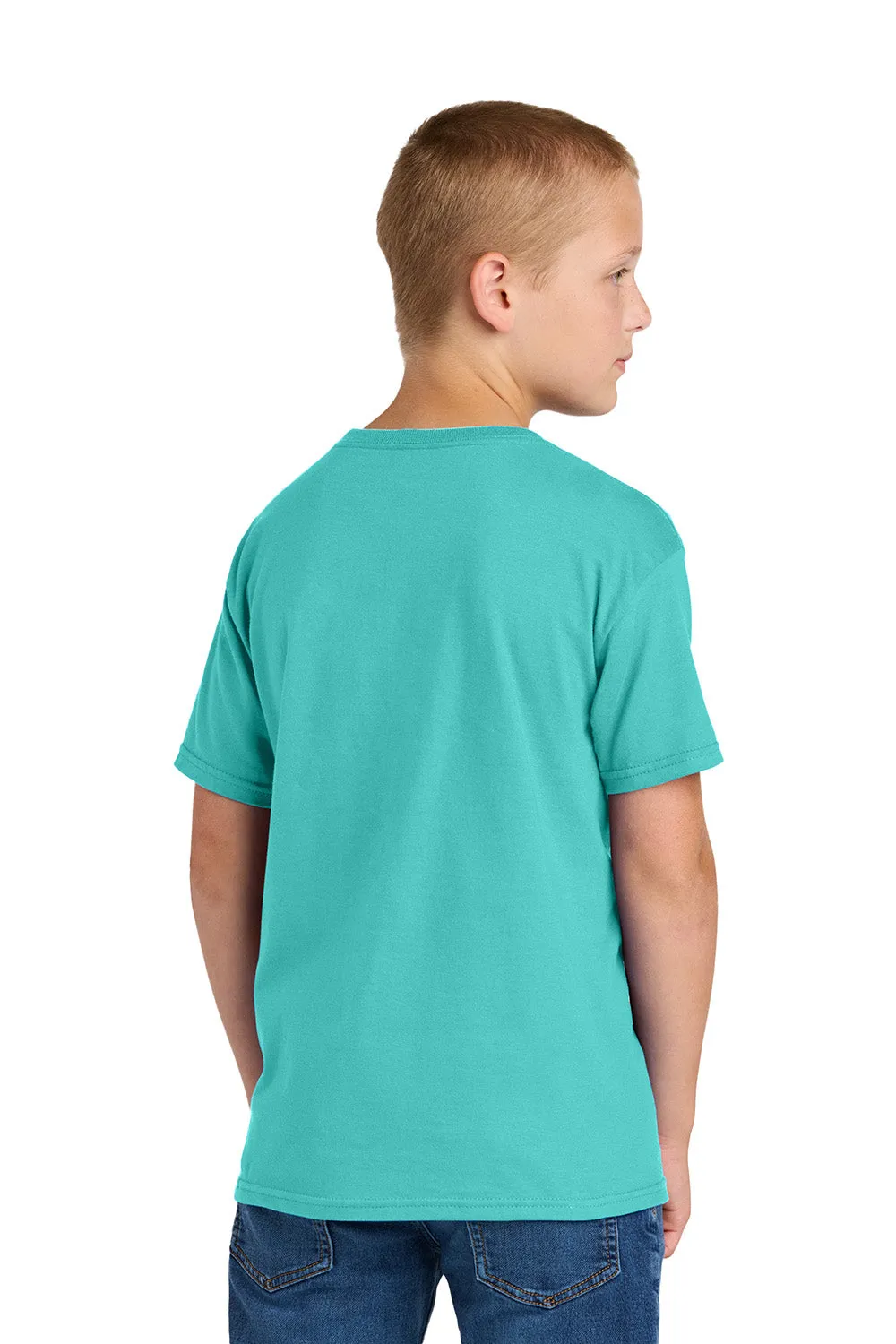 Jerzees Youth Classics Short Sleeve Crewneck T-Shirt - Scuba Blue