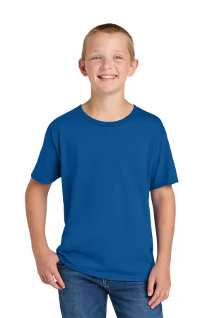 Jerzees Youth Ultimate Short Sleeve Crewneck T-Shirt - Royal Blue