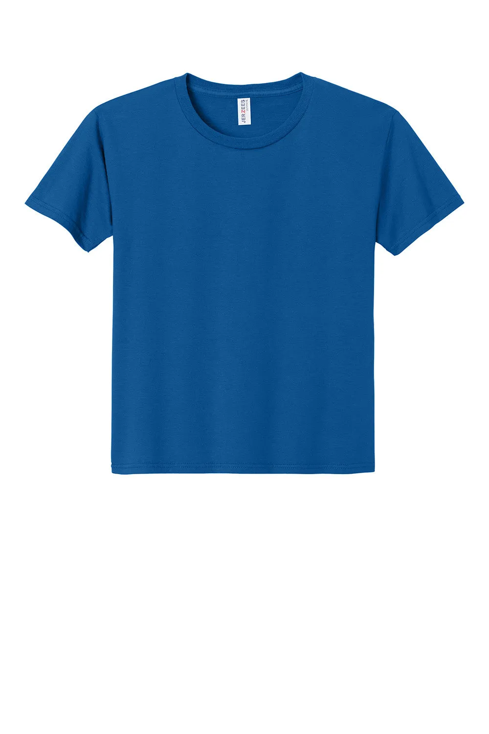 Jerzees Youth Ultimate Short Sleeve Crewneck T-Shirt - Royal Blue