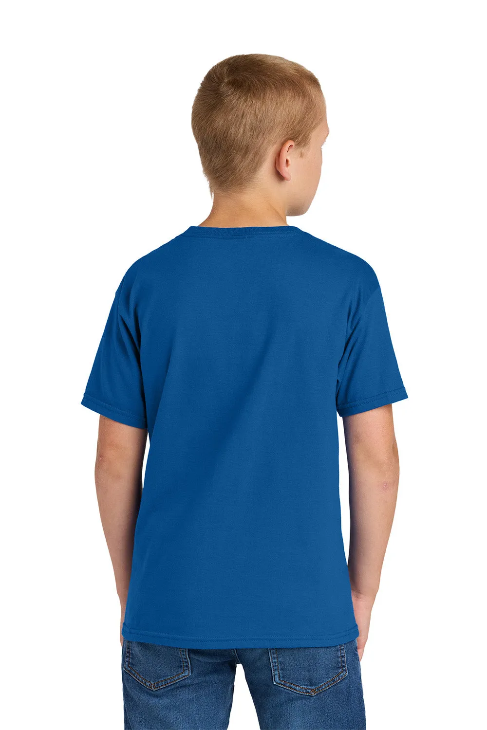Jerzees Youth Ultimate Short Sleeve Crewneck T-Shirt - Royal Blue