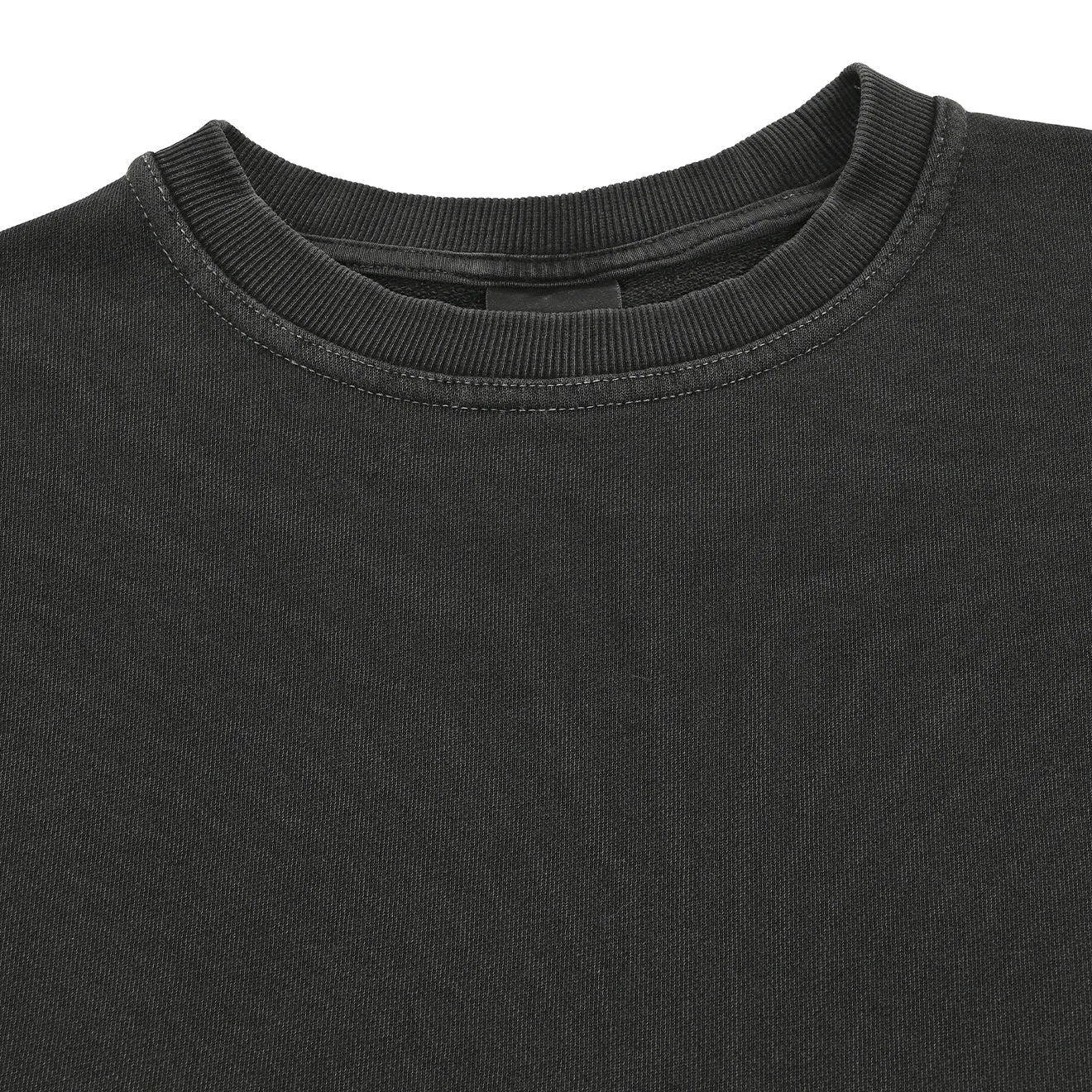 Kappy Pigment Sweat Shirt Dark Gray