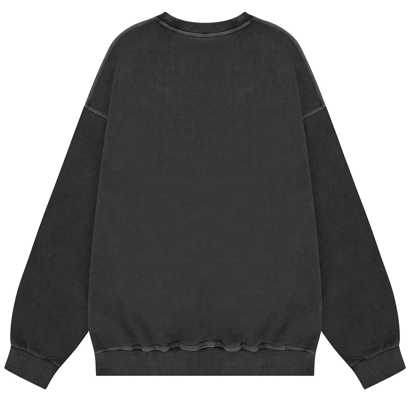 Kappy Pigment Sweat Shirt Dark Gray