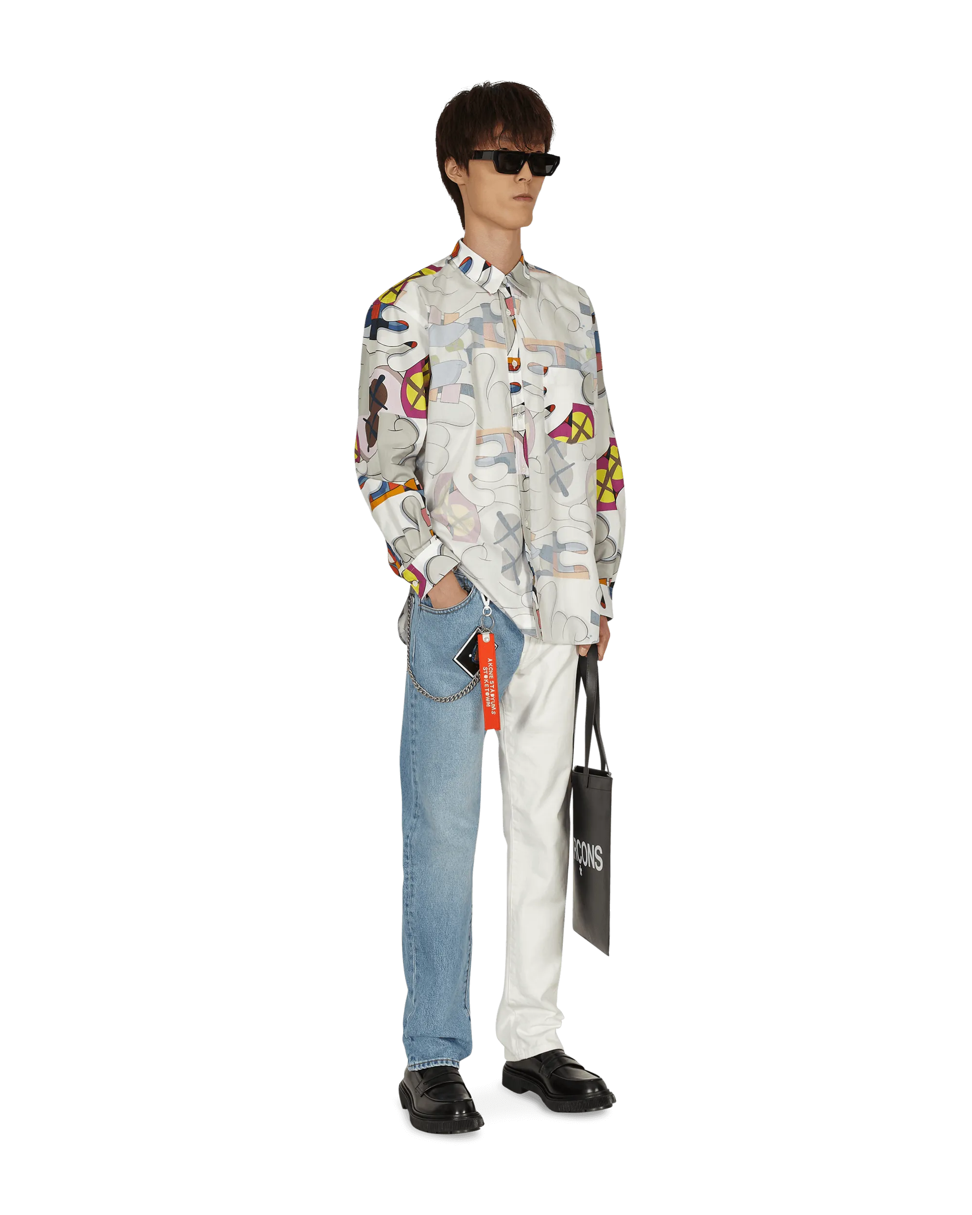 KAWS Classic Shirt With Overlay Multicolor