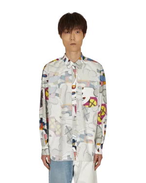 KAWS Classic Shirt With Overlay Multicolor