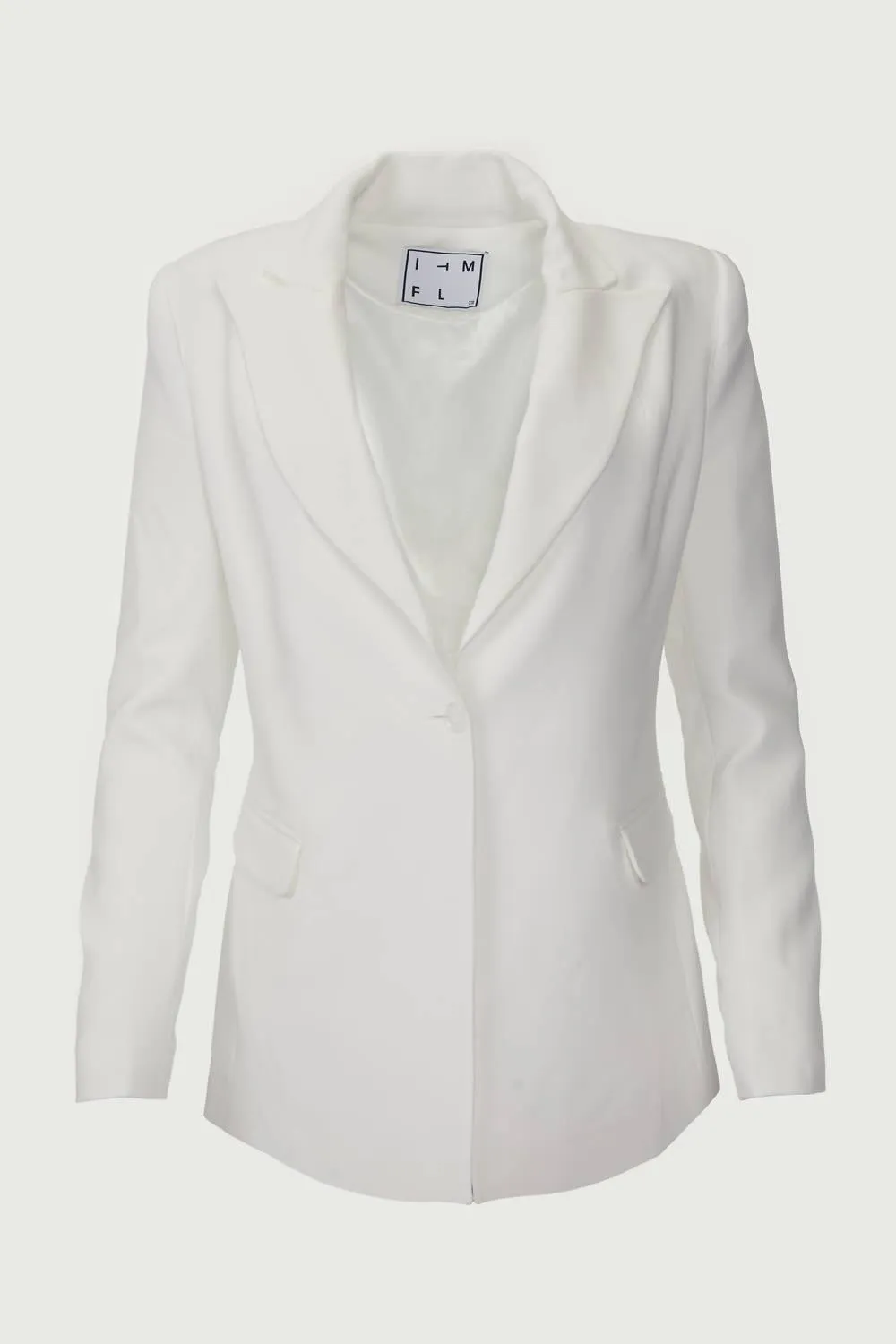Kim Blazer Jacket In White