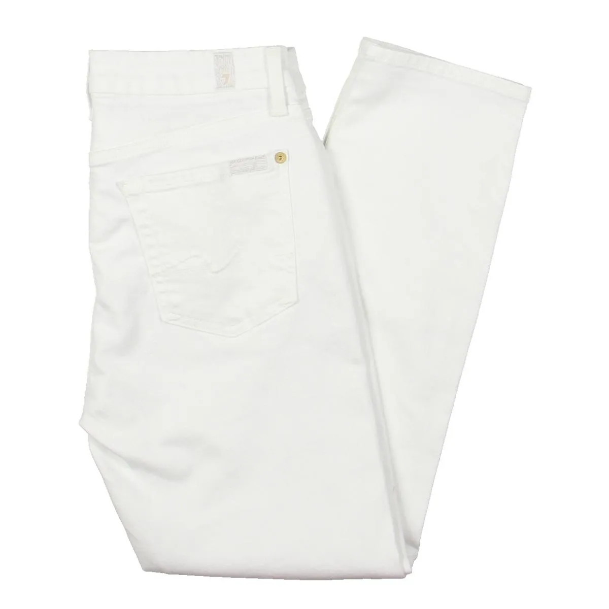 Kimmie Womens Denim Mid-Rise Cropped Jeans