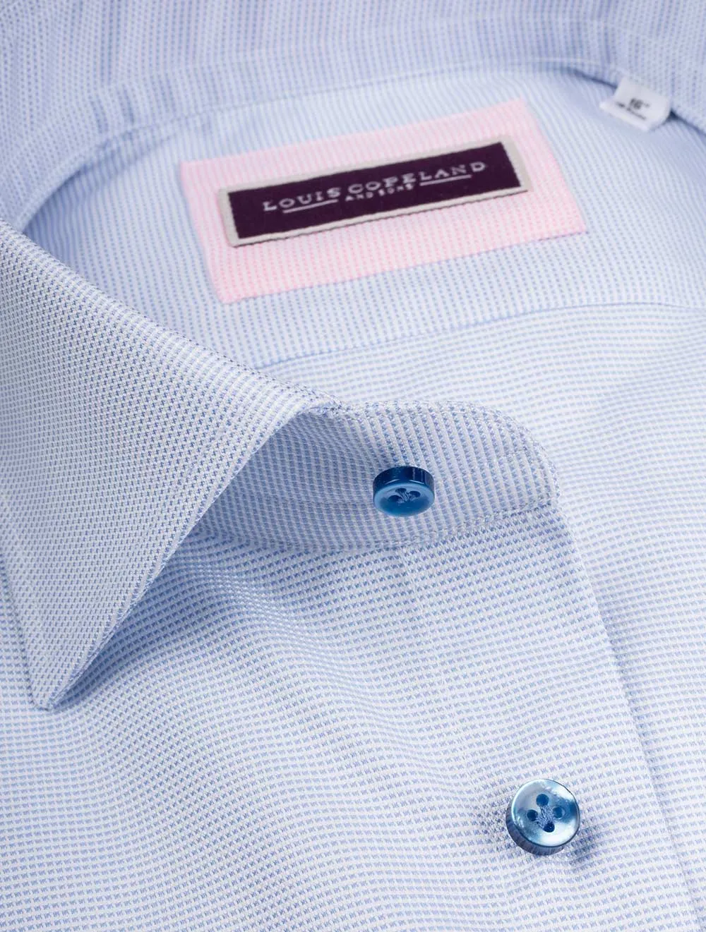 Kinks Slim Fit Shirt Blue