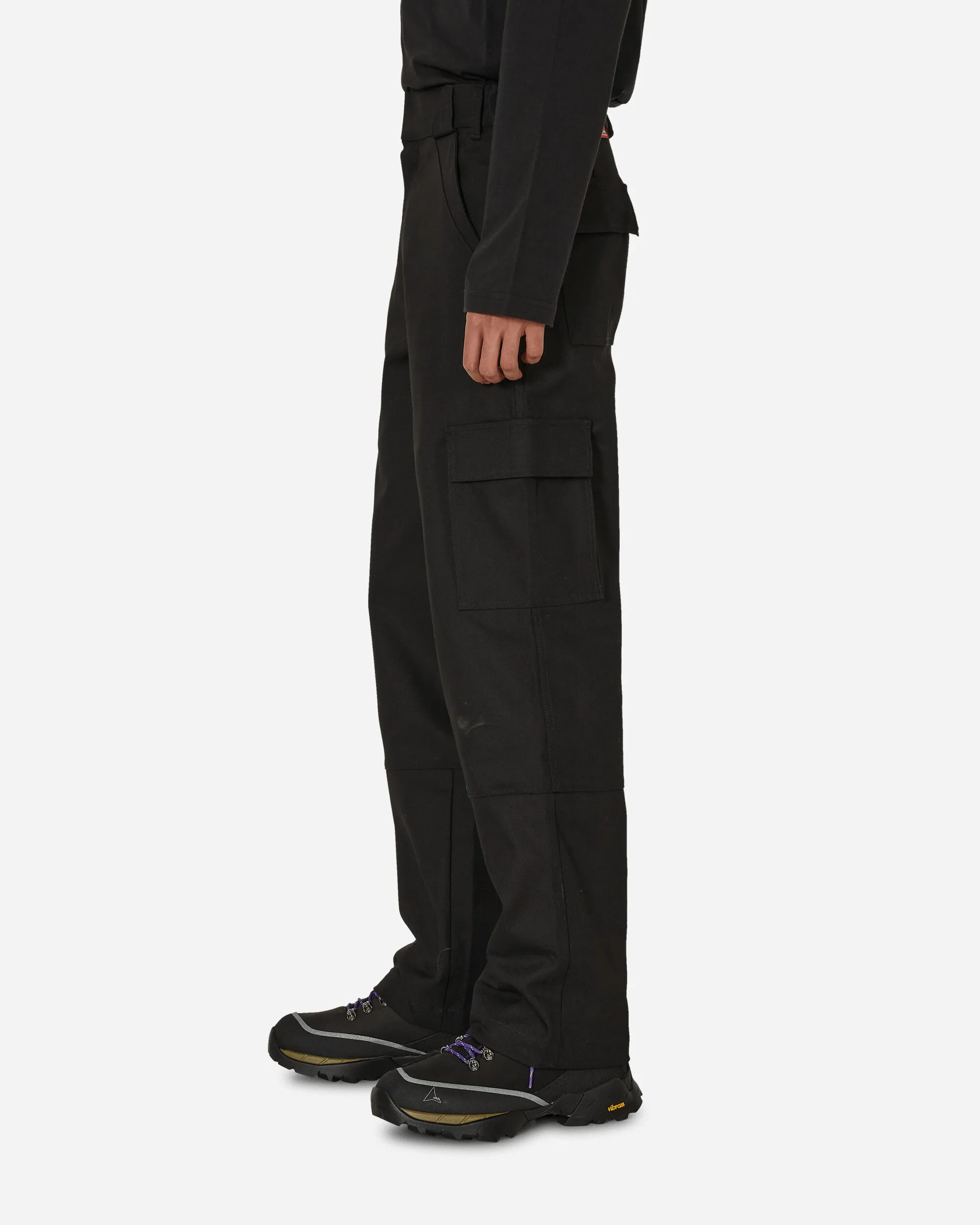 Klopman Shank Structured Pants Black
