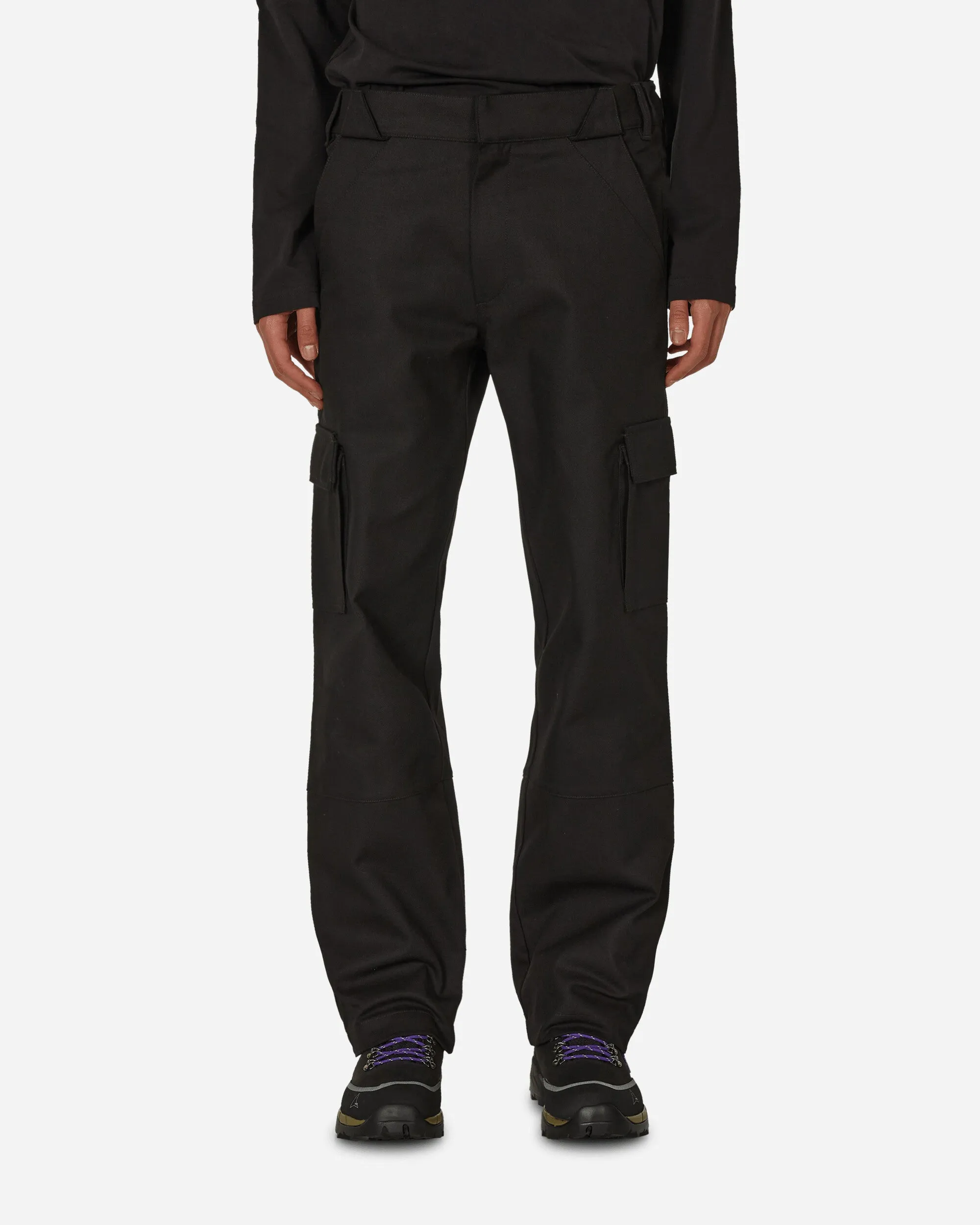 Klopman Shank Structured Pants Black