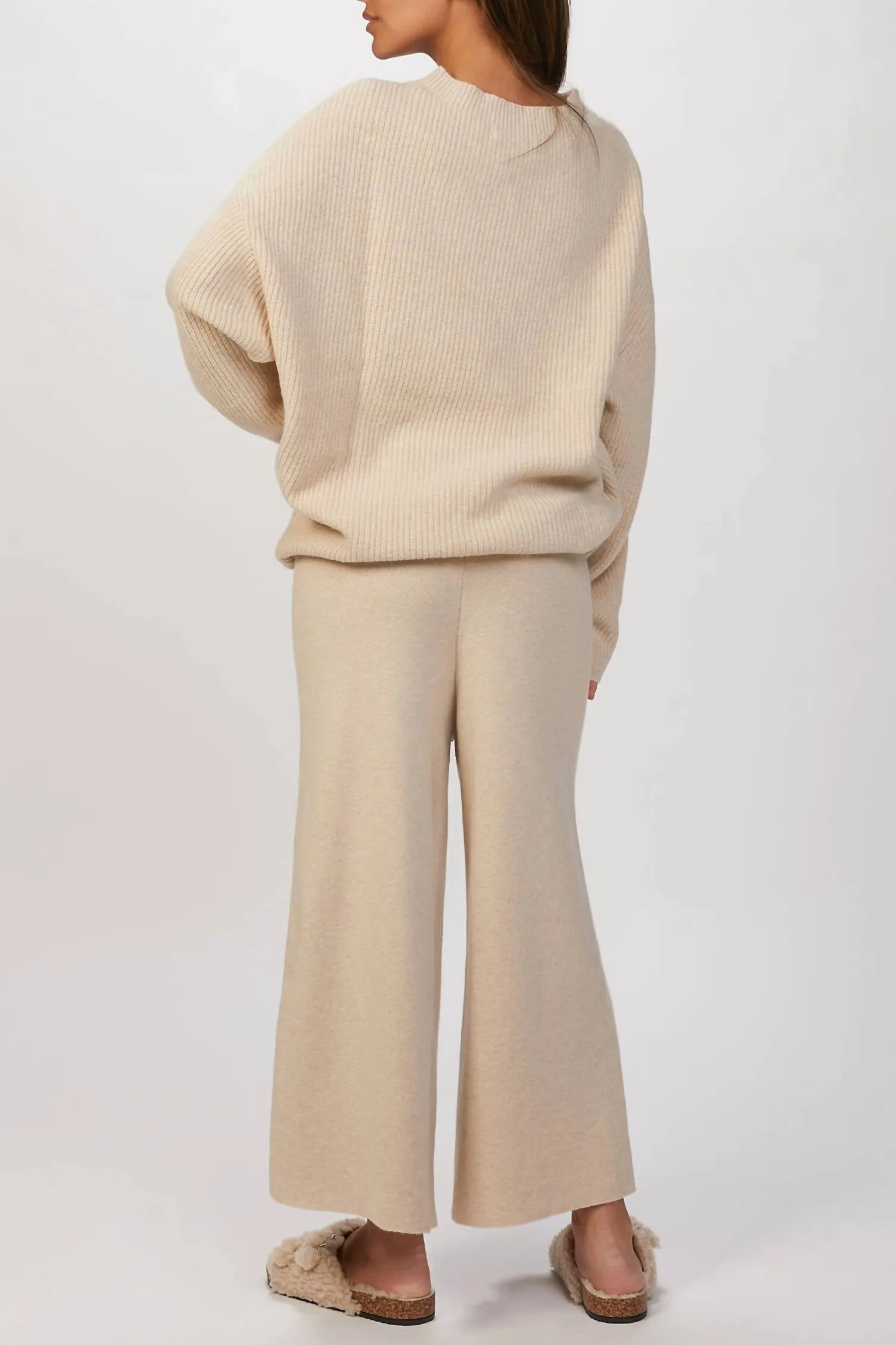 Kora Tricot Pant In Beige