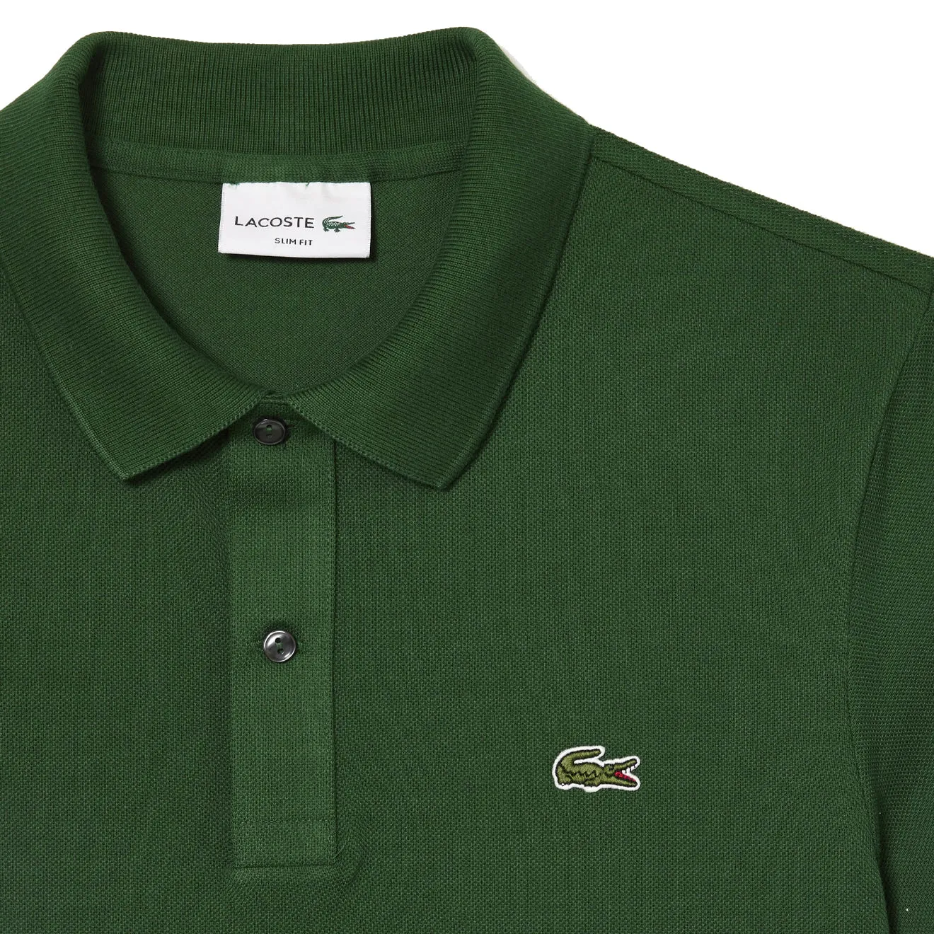 Lacoste Original L.12.12 Petit Pique Cotton Polo Shirt Pine Green
