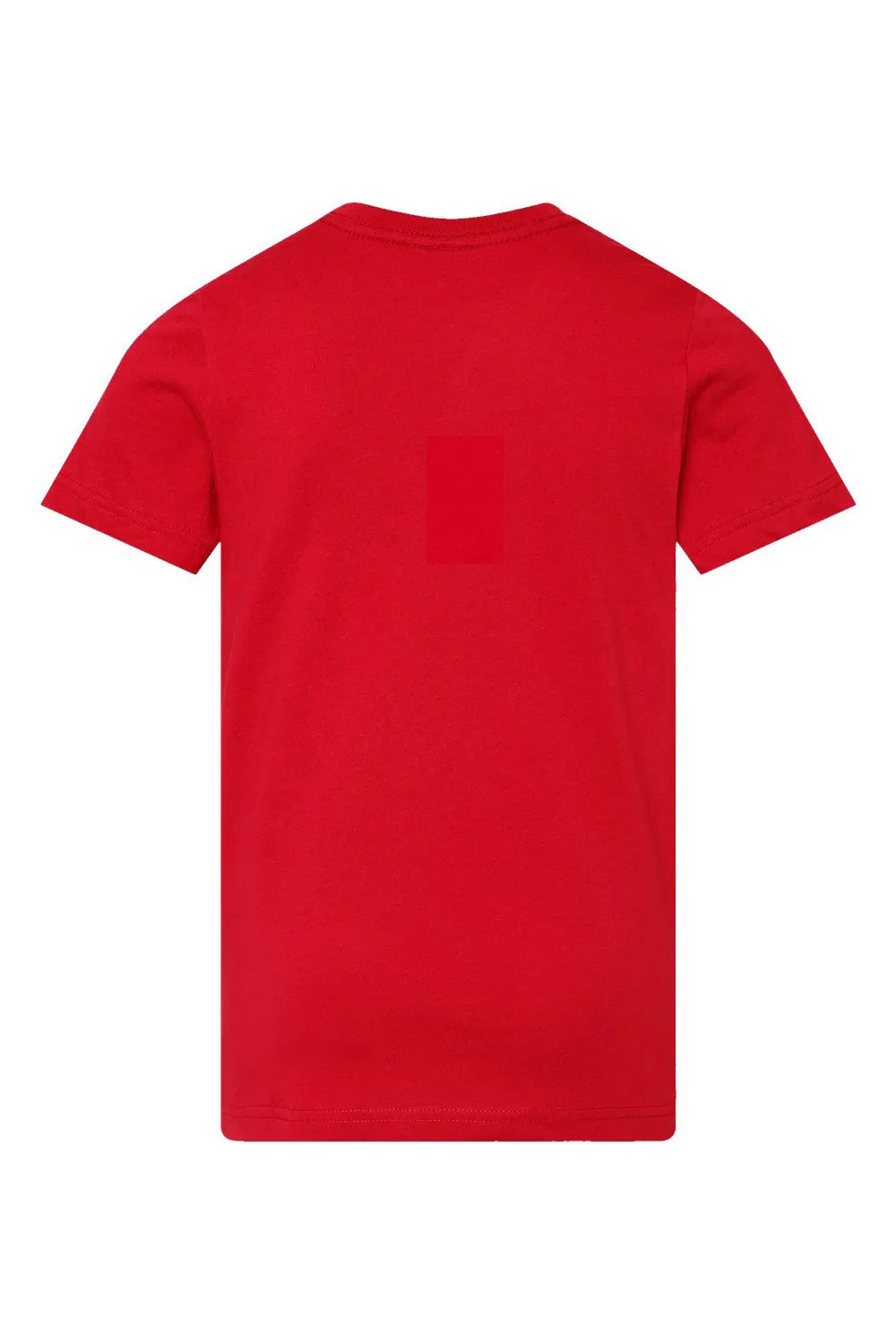 LAT Youth Fine Jersey Short Sleeve Crewneck T-Shirt - Red