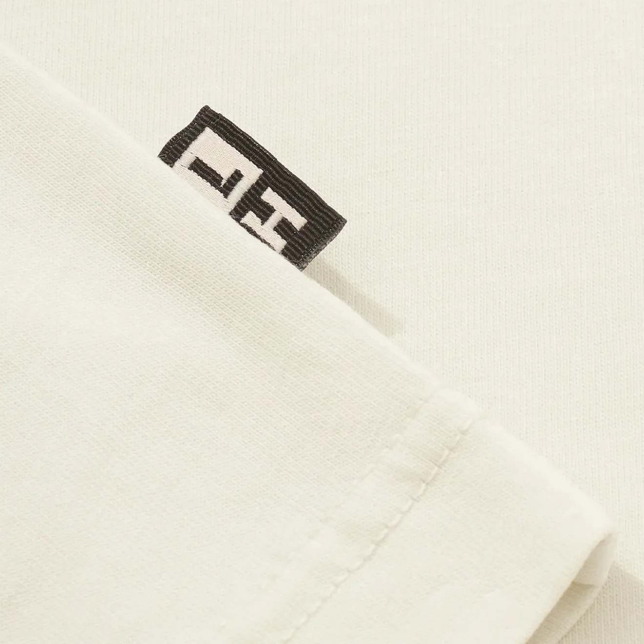 Left Hand Distressed Graphic Tee  Off White