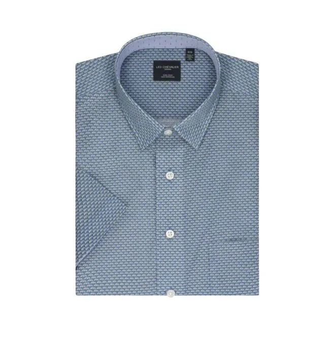 Leo Chevalier SS No Iron Sportshirt