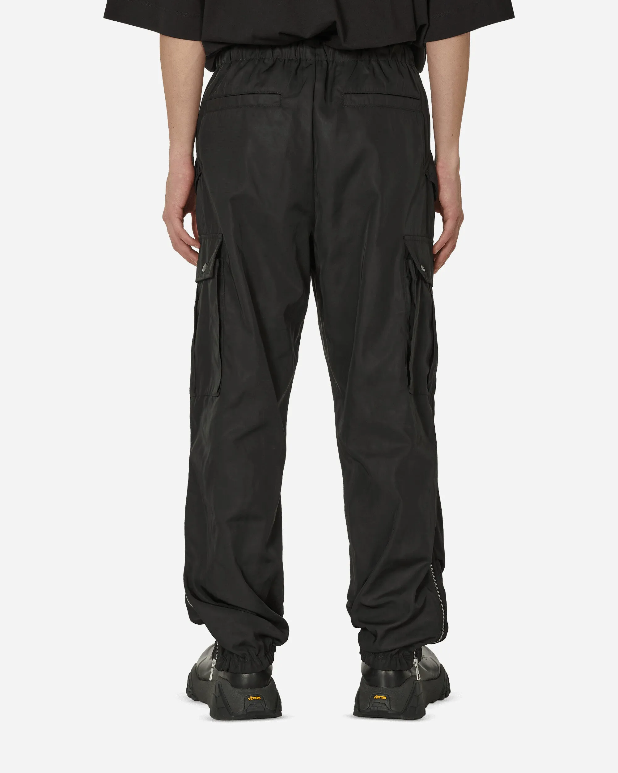 Loose Cargo Pants Black