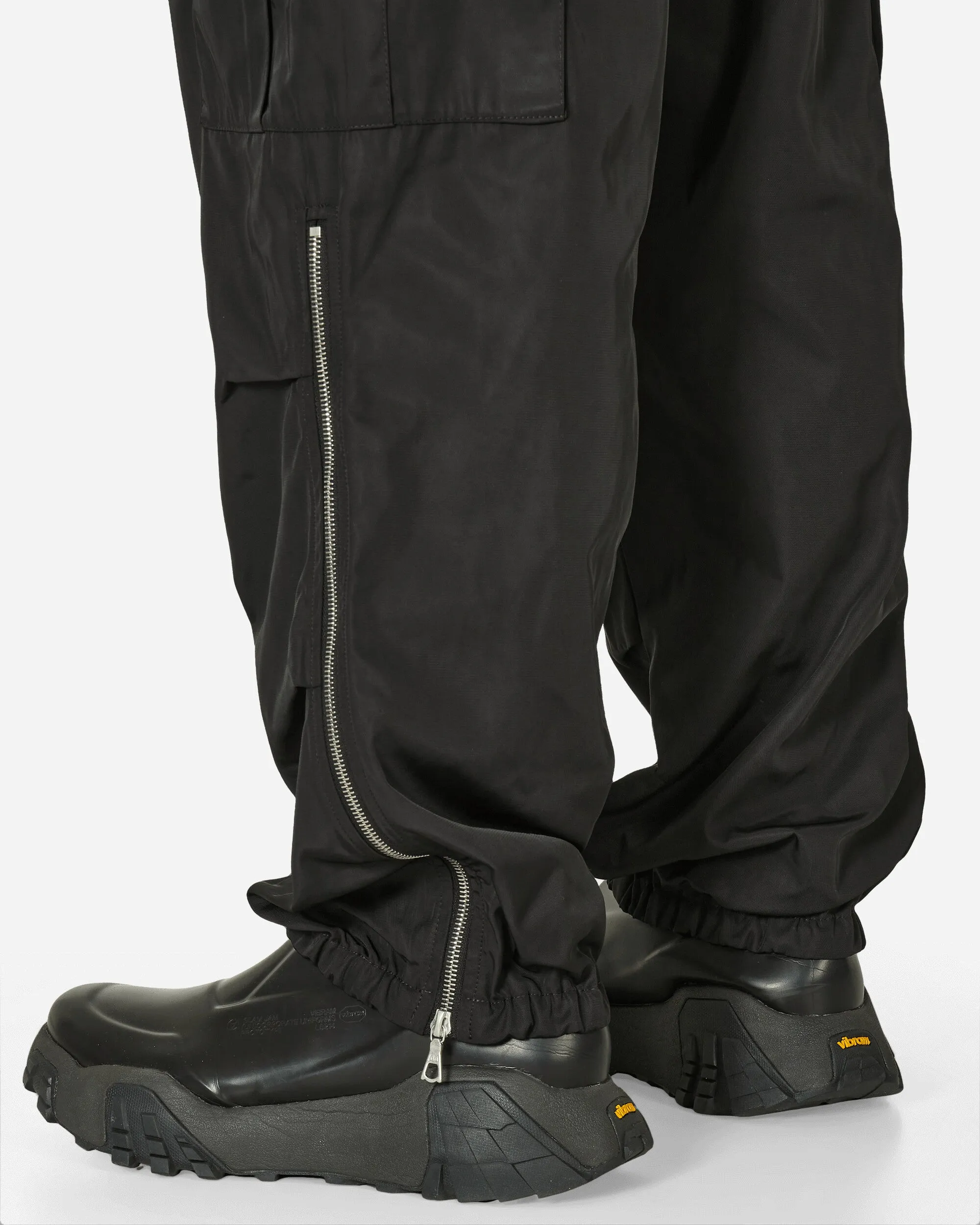 Loose Cargo Pants Black